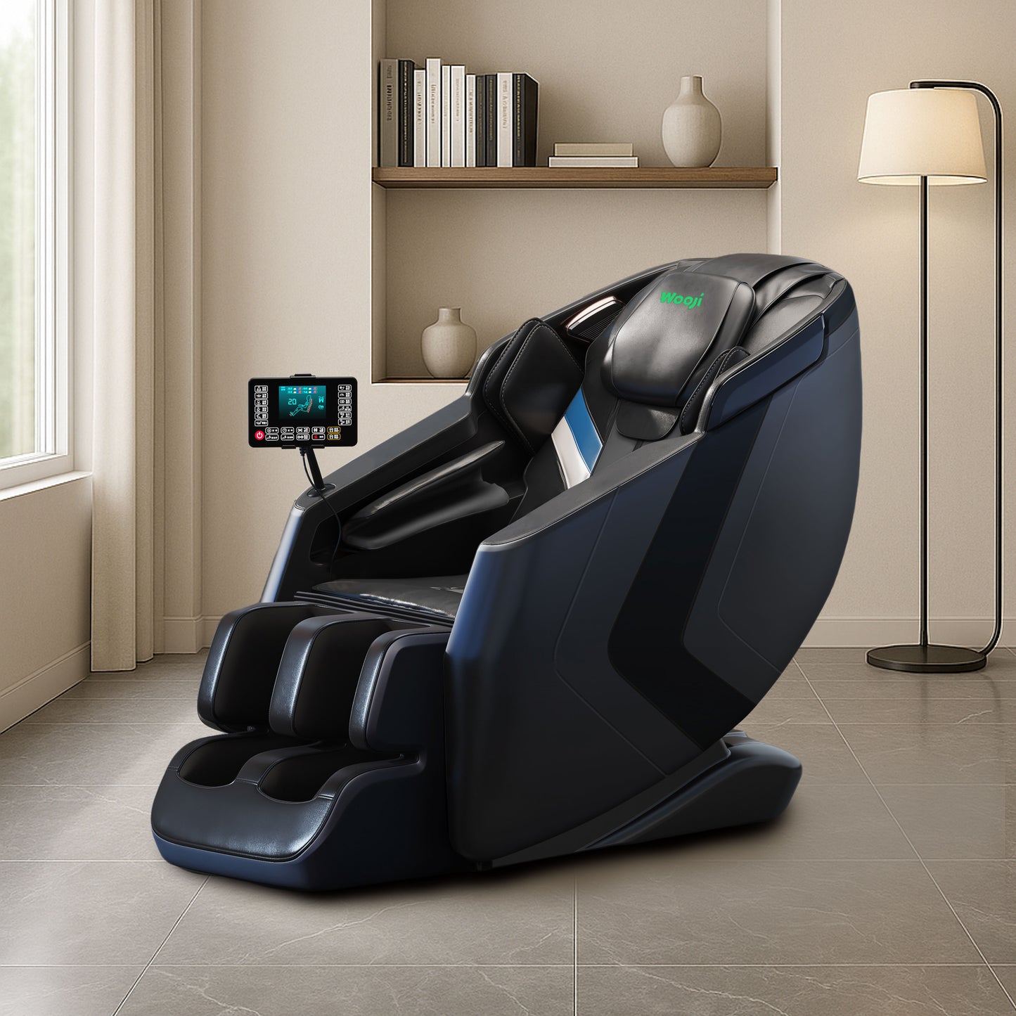 Wooji WM-001 Massage Chair, Full Body Zero Gravity 4D Massage Chair