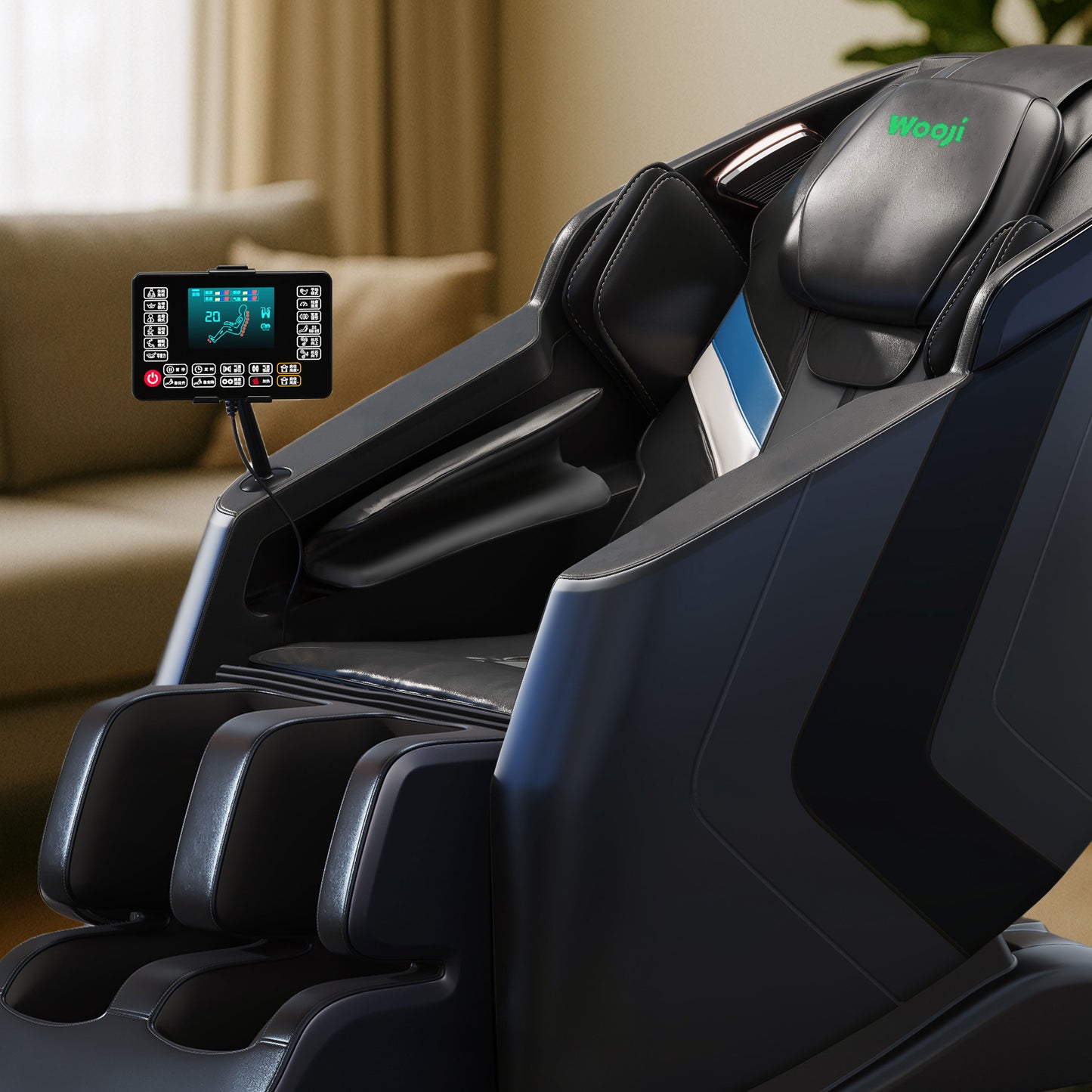 Wooji WM-001 Massage Chair, Full Body Zero Gravity 4D Massage Chair